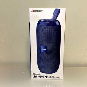 2Boom Blue Wireless Portable Bluetooth Speaker